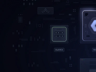 Data PCB Illustration data illustration landing landing page landing page design pcb saas ui website