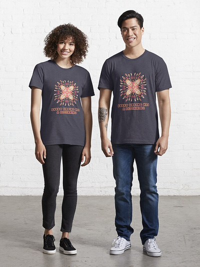 Autmn Tshirt design findyourthing gift mandala pattern print product