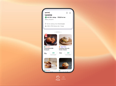 Swiggy - Product detail page case study food delivery app grocery delivery app motion graphics ui