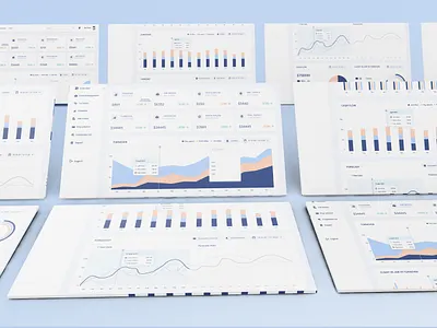 Sleek and Modern Dashboard Design datadriven