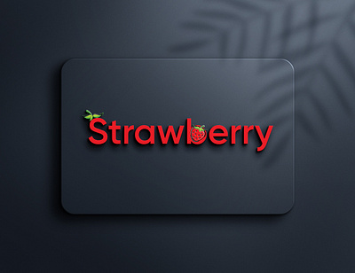 Strawberry Logo Design Budget: $100 branding business logo creative logo design flat logo logo logo design branding modern logo