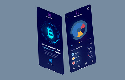 Maya Cryptocurrency 3d branding graphic design logo ui