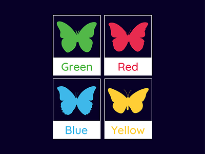 Minimal Butterfly Color butterfly butterfly design graphic design minimal design