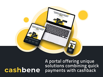 CashBene - Fast payments with cashback backend cashback coding design graphic design intersynergy mockups payments plugin process scrum software house website