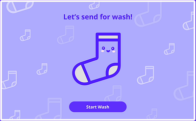 Washing my socks animation cute happy sad socks washing machine