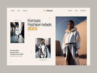 Fashion Brand Landing Page Design adobe illustrator adobe photoshop adobe xd ai app design branding clothing design fashion figma future hero design illustration landing page design motion ui user interface design visual design website