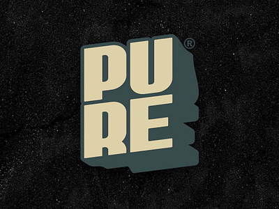 Logo Design - Pure brand branding design graphic design graphics illustration logo logo design logos organic organic logo pure
