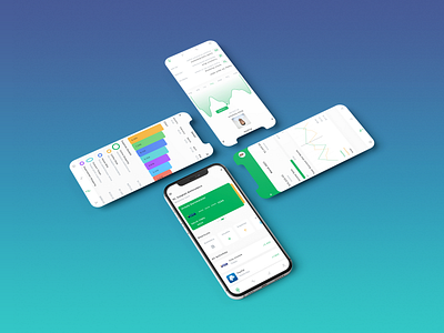 Banking & Finance app graphic design ui ui design ui ux