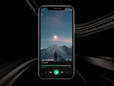 Song Play Screen app design branding dailu ui design gurgoan home screen logo looking for job minimal mobile app design mockup noida screen song list song play screen songs screen typography ui ux vector