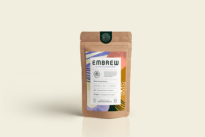 Embrew brand brand assets branding clean design dribbble food graphic design icon identity illustration lettering logo pattern photography tea vector