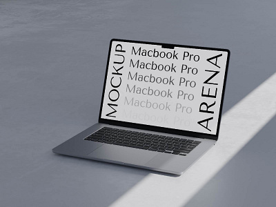 Macbook Pro Mockup No: 1 3d visualization branding design devices mockup graphic design macbook mockup mockup ui