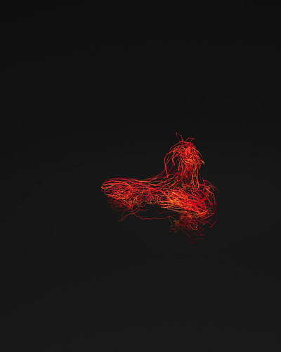 Pyro Curve Advection 3d advection curve houdini motion graphics pyro smoke
