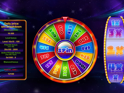 A Wheel of Fortune animation - online slot machine "The Bombuste animation animation art animation design classic slot classic themed digital art gambling gambling animation gambling art game animation game art game design graphic design motion art motion graphics slot animation slot design wheel wheel animation