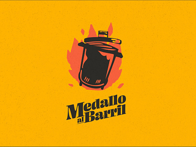 MaB - Logo Design Concept branding burger cook design extreme fire hot logo rebel restaurant system typography vibe yellow