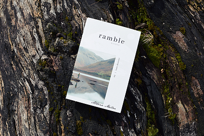 Ramble Guides, The Lake District book design editorial map design