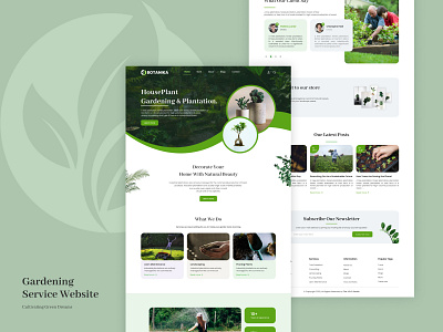 Botanika Website Design botanicbusiness theyolostudio ui webdesign