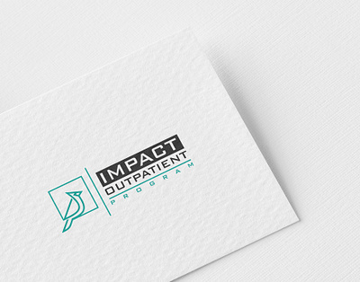 IMPACT OUTPATIENT LOGO design graphic design icon illustration logo vector