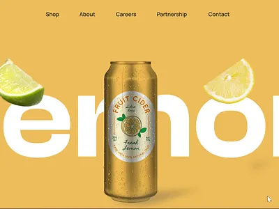 Fruity 3D Carousel 3d graphic design motion graphics ui web