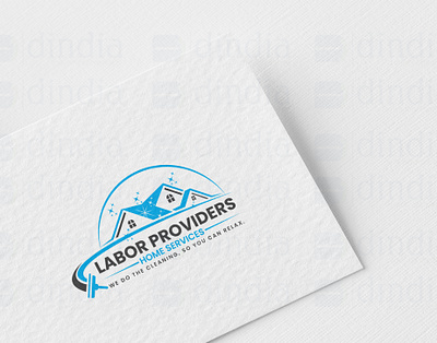 Labor Providers Home Services Logo design graphic design icon illustration logo vector