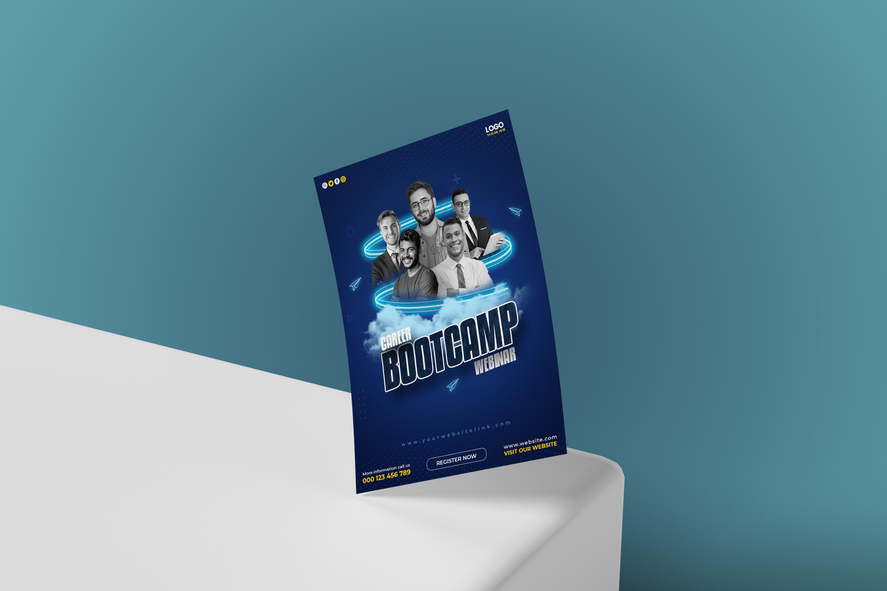 Event Flyer Design - Career Bootcamp a4 bootcamp career corporate design event event flyer flyer flyer design print