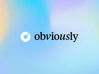 Obviously - Visual Identity branding logo typography visual identity