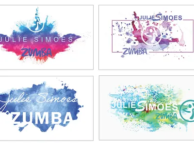 Zumba Instructor Logo & Business Card branding graphic art graphic design logo design