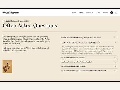 Creative Perf FAQ design creative design faq perf ui ui design ui ux ux