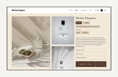 Product Page creative site product ui ux