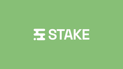 ~ STAKE - Logo Design! 3d animation app branding design designing dribbble graphic design icon illustration logo minimal motion graphics popular trending typography ui ux vector web