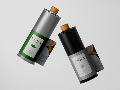 Verá olive oil branding graphic design logo product design typography