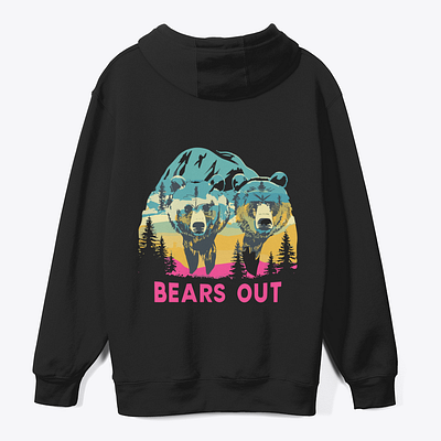 Bear Mountain animation bear bear mountain graphic design mountain t chart t chart design