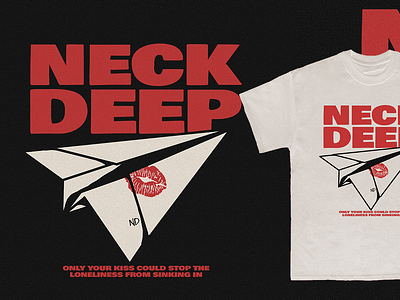 Neck Deep – It Won't Be Like This Forever apparel band merch design graphicdesign illustration merch music neck deep poppunk tee