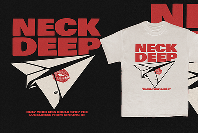 Neck Deep – It Won't Be Like This Forever apparel band merch design graphicdesign illustration merch music neck deep poppunk tee