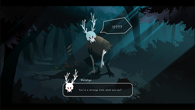 Sneak peek of my dark fantasy game. Project: Darktales animation graphic design ui