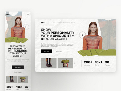 Smart Home Landing Page graphic design ui