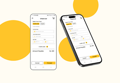Day 002 Check Out checkout dailyui daliyui designjourney mockups payment screen ui uidaily uidailychallenge yellow