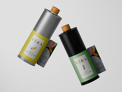 Verá olive oil branding graphic design logo packaging typography