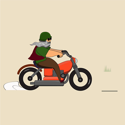 Let's Riiide! 🚴‍♂️🌟" 2d animation branding cha character animation character design design graphic design illustration motion graphics motor animation