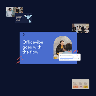 PowerPoint template slides for Officevibe | ochi.design design graphic design illustration keynote template pitch deck powerpoint powerpoint template pptx template presentation presentation design presentation designer presentation inspiration presentation template sales deck slides design slides layout ui