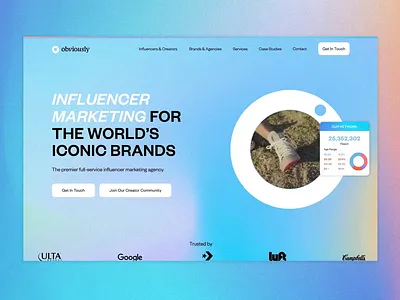 Obviously - Web Design branding figma ui ux visual identity web design