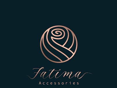 Fatima Accessories by Heba Srour branding graphic design il logo v vector