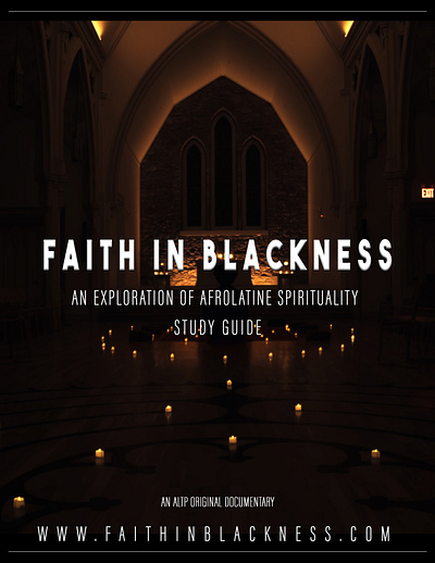 FAITH IN BLACKNESS STUDY GUIDE branding design graphic design illustration logo typography