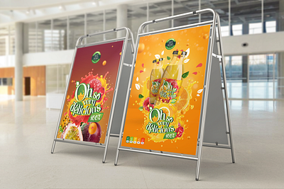Logo Design & Printed Media For Juice Oh So Delicious! branding graphic design logo