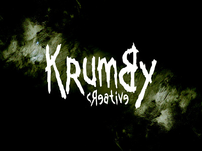 Krumby Korn 90s crumby creative custom follow the leader fonts issues korn music typography vector art