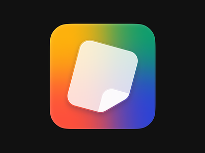Posts Icon alternative icon app app icon branding colors design icon icon design mobile posts posts.cv product ui ui design