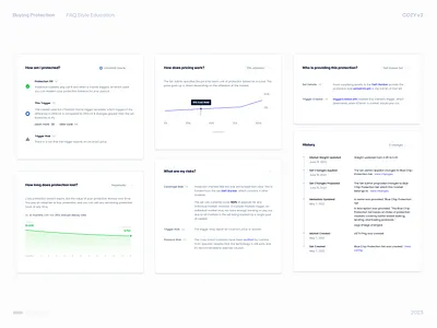 Cozy Protection FAQs crypto defi faq module transparency transparent design trust web