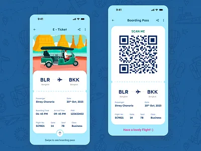 Boarding Pass adventureawaits boardingpass dailyui designjourney readyfortakeoff travelinstyle uichallenge userexperience
