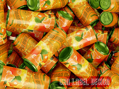 SODA CAN LABEL DESIGN branding can clean creative design food graphic design label label design packaging product label soda soft drink