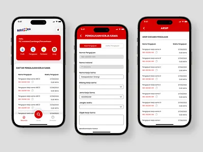 Macora - administration mobile app administration app clean design design design app figma government iphone mobile mobile app mockup ui ui design ux ux design