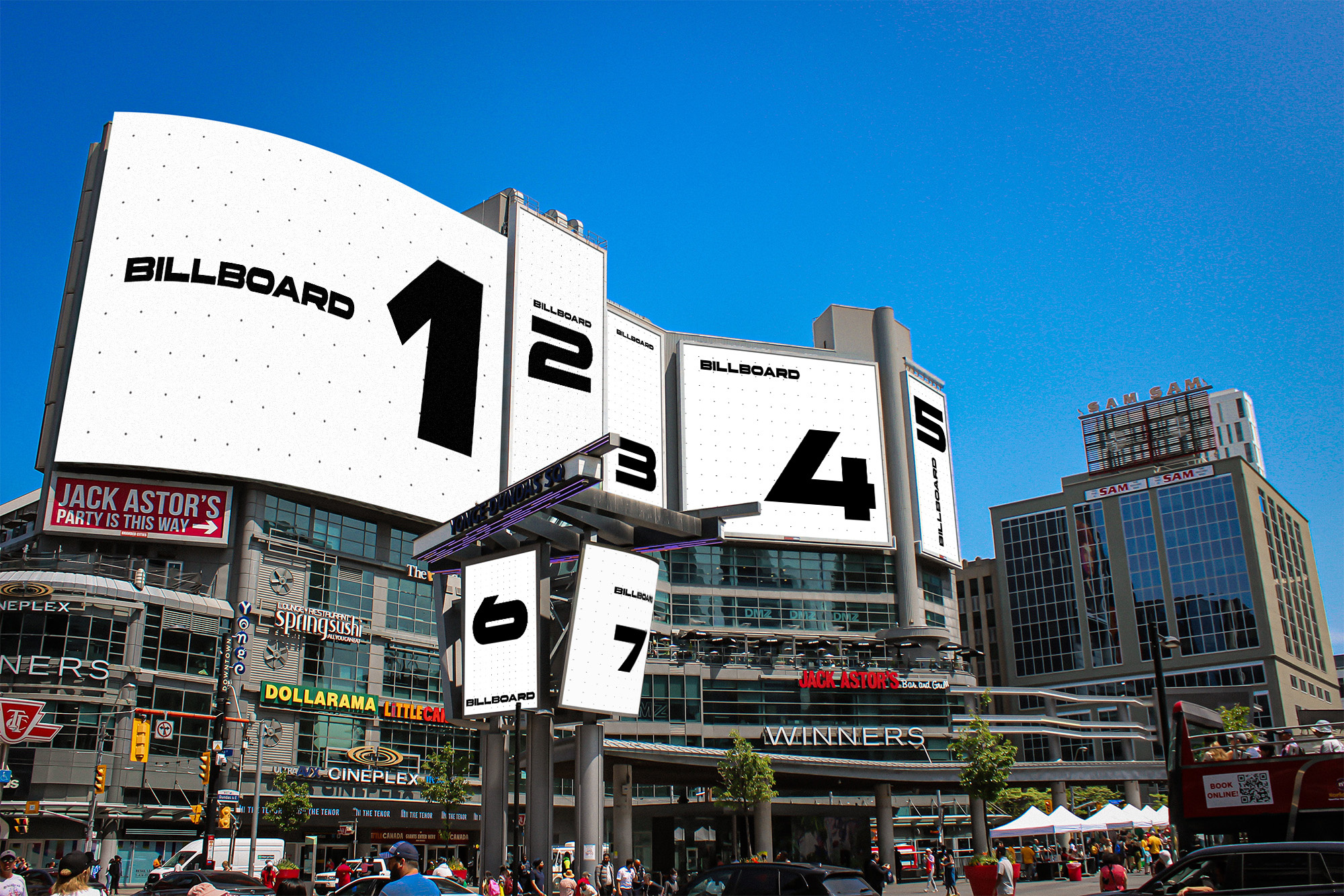 Free Billboard Mockups billboard mockup branding free mockups freebies mockup mockups